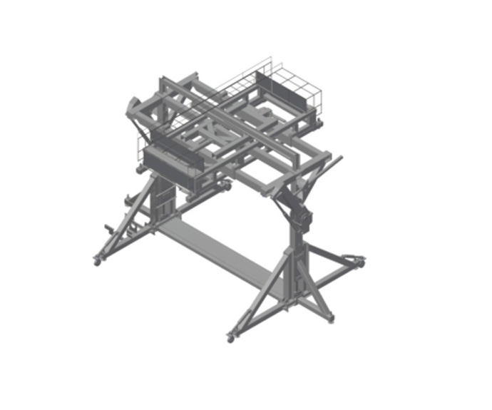 移動(dòng)式集裝箱雙向裝卸機(jī)